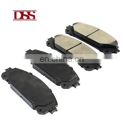D1324 China factory brake pad machine making Japanese car best ceramic brake pad for Toyota brake parts