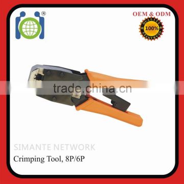 crimping tool for rj45 keystone jack Dual-Modular Cable Plug