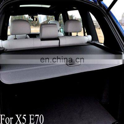 New Auto Rear Cargo Cover Security  Black  For X5 E70 2008-2013