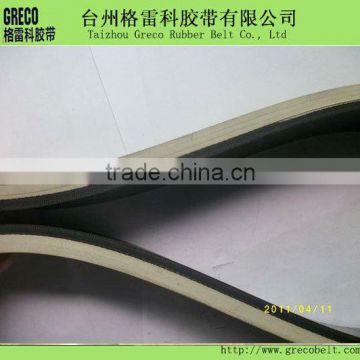 china high quality Endless flat rubber belt