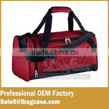 Fashion custom gym bag with shoe compartment for Amazon seller