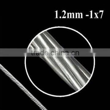 1X7 1.2mm Galvanized guy strands