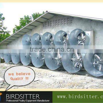 jinan mingxiao birdsitter hot galvanized poultry house fan
