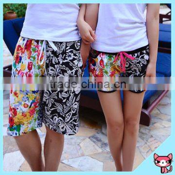 Well made floral fitted board shorts