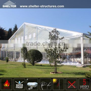 500 1000 People Luxury Transparent Clear Roof Wedding tent