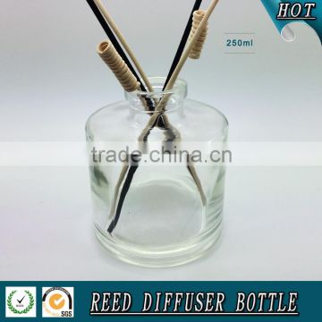 250ML cylinder glass reed diffuser bottle