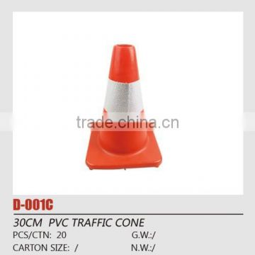 30cm pvc road cone