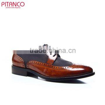 Italian style men dress shoes brogues shoes