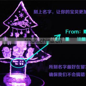 bulk newest crystal christmas tree lighting