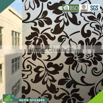 BSCI factory audit non-toxic vinyl pvc decorative adhesive bathroom privacy window film