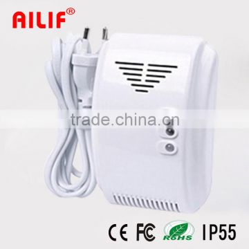 Wall Mounted Wired LPG Gas Leak Detector Alarm