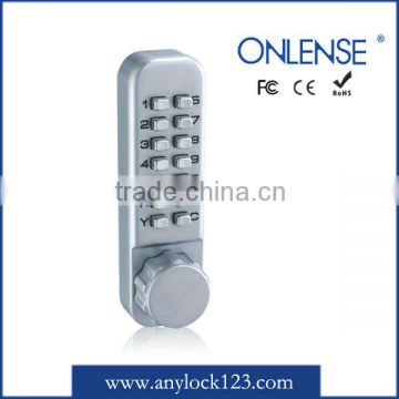 Mechanical key code door locks manufacturer for wooden door