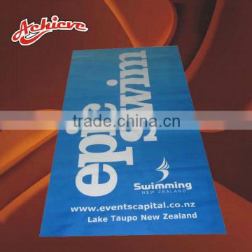 High quality 100%polyester reactive printed beach towel