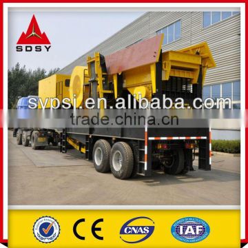 Truck Mounted Portable Stone Crusher Plant