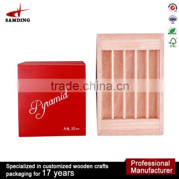 Wholesale luxury cigar packing custom wood boxes for gift boxes