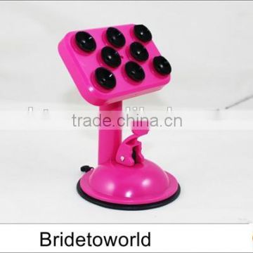 Fasion colorful mobile phone support bracket with sucker
