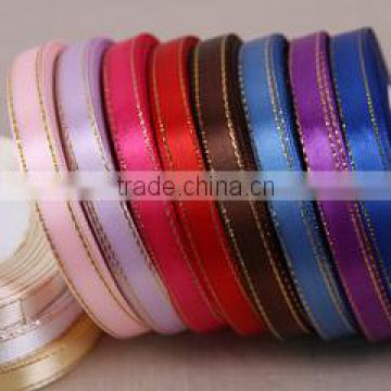 Custom Silk Ribbon Gold