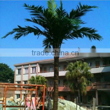 Outdoor Beautify Bionic Big Palm Tree Bionic Dry Tree Pole Steel Mounted Tree Made In China
