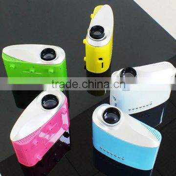 Portable Mini 1080P Full HD multi color projector light