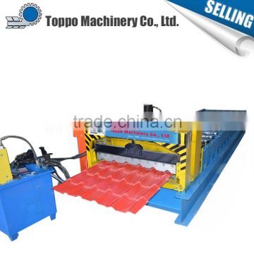 Great material building metal colored roof tile making machine