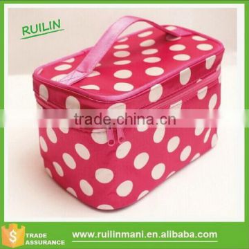 Fashional Portable Square Shape Cheap Cosmetic Bag