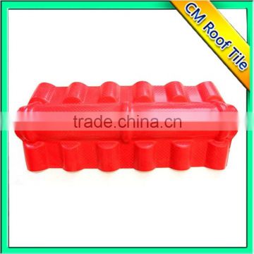 Light Weight Corrugated Heat Insulation ASA Roof Tiles Plastic Prices