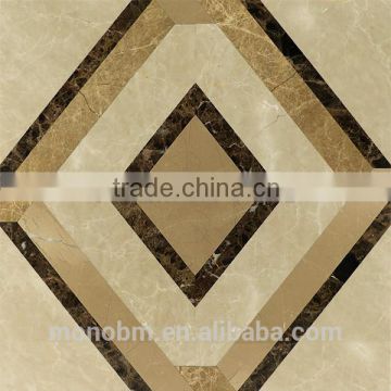 Foshan factory marble tile composite marble floor for design