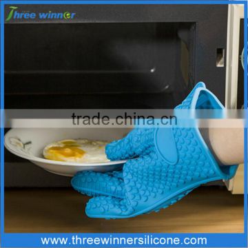 Custom design silicone gloves wholesale silicone oven mitt