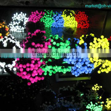 2014 outdoor use all color 10 m 100 led ball cover led christmas light