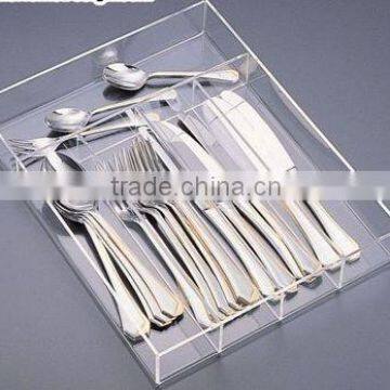 Clear Silverware Tray