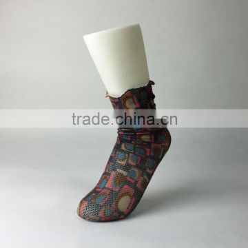 Chinese supplier fashion girls nylon lovely print anklet