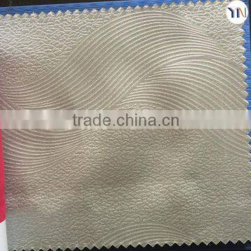 shiny embossed blackout curtain fabric for window curtain, 100% shading fabric, cheap fabrics rolls, water-proof fabric