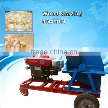 Wood shaving machine, wood recycling machine