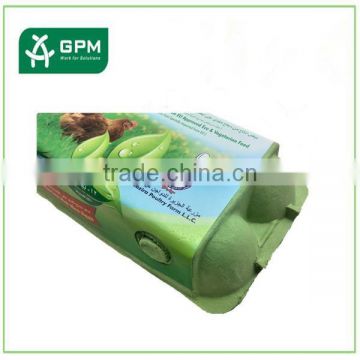 High quality recycle cardboard egg carton packaging