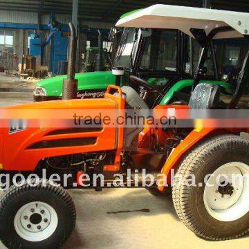 Turf tyre garden tractor LZ284, 28HP, 4WD, with rops, sunroof, can fit with 4in1 loader, slasher mower etc.