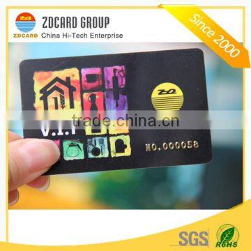 Promotion CR80 CMYK Plastic Pvc Cards