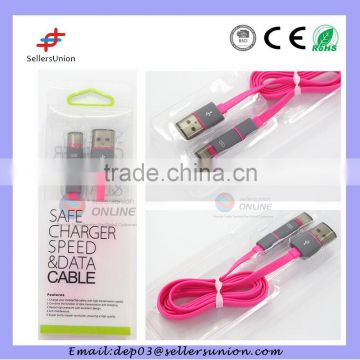 Amazon Hot selling Thin Pink USB Cable