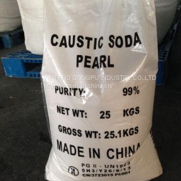 High quantity 99% caustic soda flakes/ pearls industrial use on sale