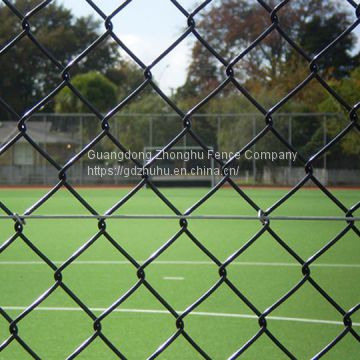 diamond hole woven wire mesh fencing for sport stadiums