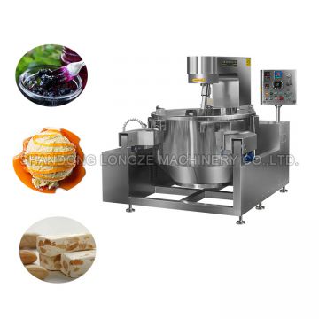 Semi Automatic Steam Cooking Mixer For Fruit Jam