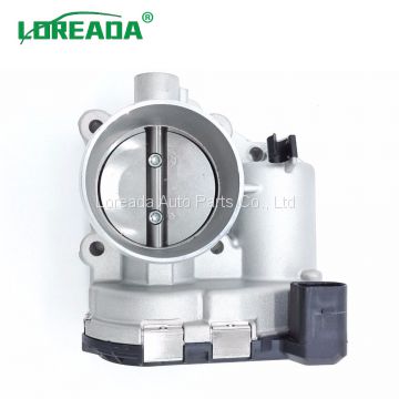 LOREADA 52MM Throttle Body Assembly 0280750535 Fits For Ford Fiesta Escape Transit Connect 1.6L 2013-2017