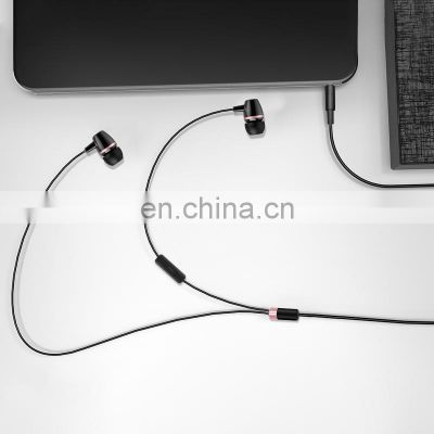 2021 ceramic good quality  Headphone earphone  in ear wired headset piezoelectric earbuds for Android phone
