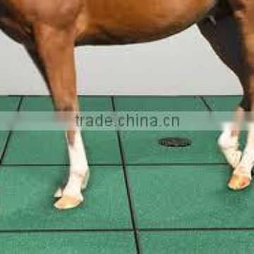 anti-slip horse & cow rubber mat with ISO9001:2000