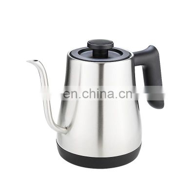 0.6L stainless steel Gooseneck electric kettle/water coffer kettle for home use