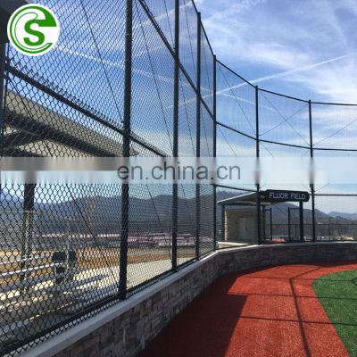 Strong defensive welded wire mesh galvanized chain link fence