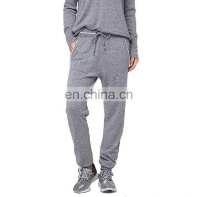 Casual Knitted 100% Pure Cashmere Pants