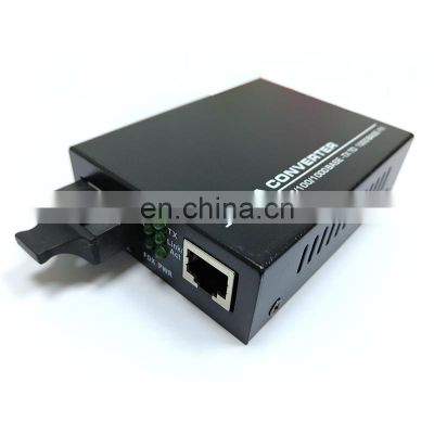 Ethernet to Fiber Media Converter 10/100/1000Base-Tx and 1000BASE-Fx fiber optical media converter