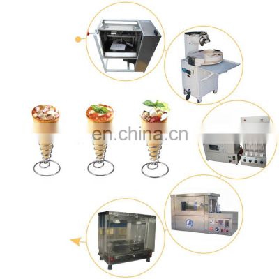 Safe Operate Pizza cone manufacturing machine in high efficient For Factory Price