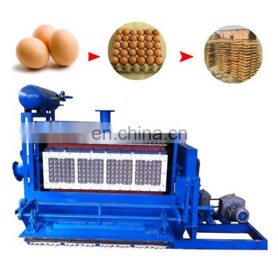 semi automatic factory price paper egg tray egg box making machine