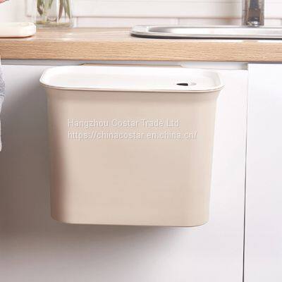 Plastic Hanging Trash Can Waste Bin for Cupboard Recycling Garbage Container